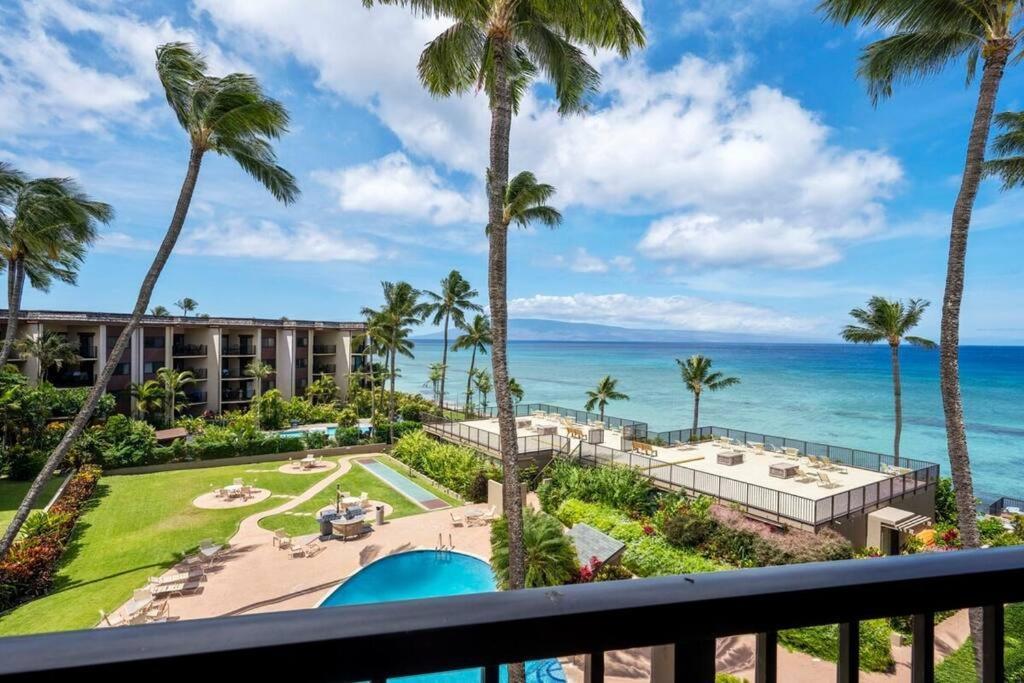 Hale Ono Loa 403- Top Floor, Ocean View, & Complete Modern Remodel Apartman Kahana Kültér fotó